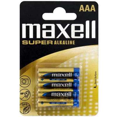 Afbeelding van Maxell Super Alkaline Aaa Lr03 4uds