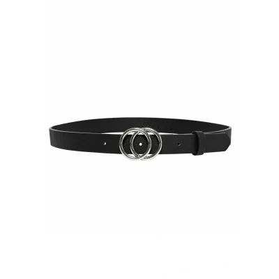 Afbeelding van Only Kledingriem Onlrasmi Pu Jeans Belt 15185213 Black/shiny Silver