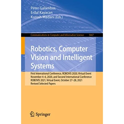 Afbeelding van Communications in Computer and Information Science Robotics, Vision Intelligent Systems