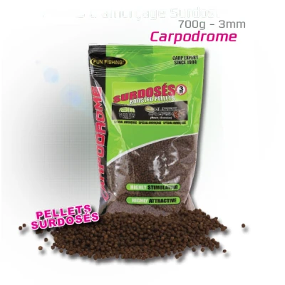 Afbeelding van Fun Fishing Surdosés Boosted Pellets 3mm 700g Smaak : F1 Speculoos