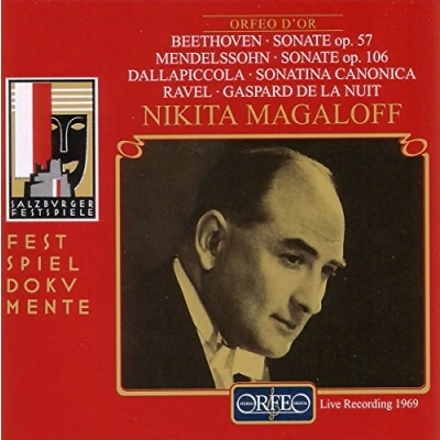 Afbeelding van Nikita Magaloff Sonate Op. 106/Dallapiccolasonati (CD)