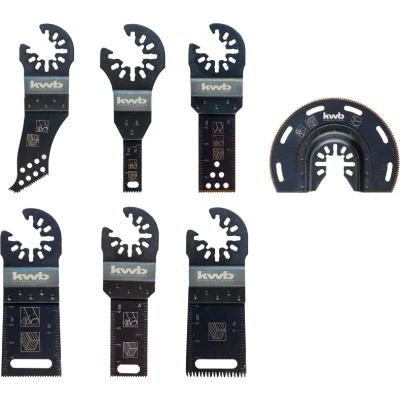 Afbeelding van KWB Multitool Accessoireset 7 delig in aluminium koffer
