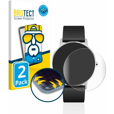 Afbeelding van BROTECT Volledig bedekkende screen protector, Smartwatch beschermfolie, Transparant