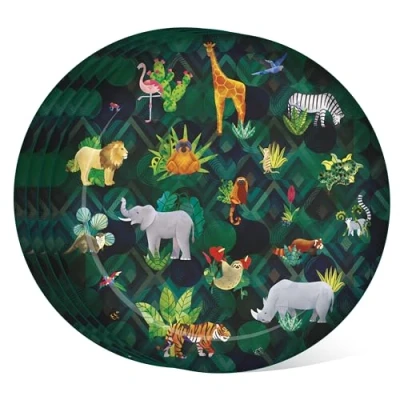 Afbeelding van Set Picknick/Camping Borden RPET Animal Kingdom 4 stuks 1,5x23cm