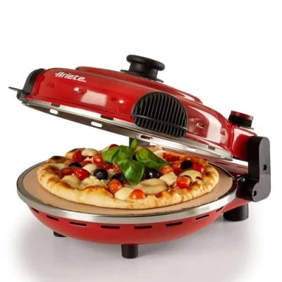 Afbeelding van Ariete 919 pizza in 4 minuten, pizzaoven, 400 graden, bakken inch, rood 919, 34 x 30 19 cm; 3,94 kg