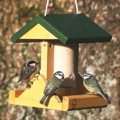 Afbeelding van Wildbird Pindacakehuis Alpine Voederhuis 17x24x19 cm Donkergroen