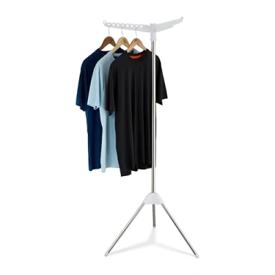 Afbeelding van wasrek voor kledinghangers 150 cm hoog rvs
