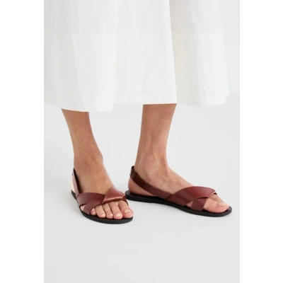 Afbeelding van Vagabond Sandalen, Dames, Maat: 39, Brown Leer