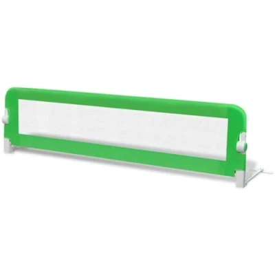 Image de vidaXL Barrière de lit pour enfants 150x42 cm Vert10100