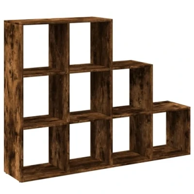 Afbeelding van vidaXL Kamerscherm / boekenkast 137,5x29x103,5 cm hout gerookt eiken