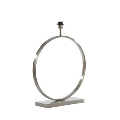Afbeelding van Light &amp; Living Lampvoet LIVA 50x15x57cm Zilver
