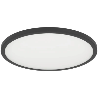 Afbeelding van EGLO connect.z Sarsina Z Plafondlamp Ø 45 cm Zwart/Wit Instelbaar wit licht Dimbaar Zigbee