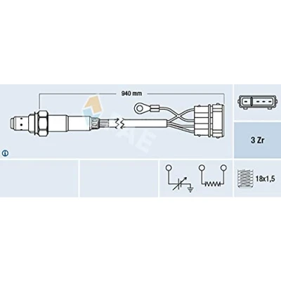 Afbeelding van Fae Lambda sonde 77112