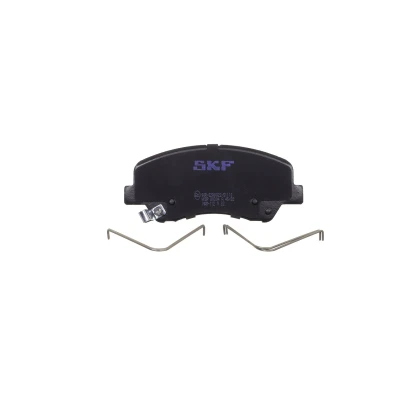 Afbeelding van SKF VKBP 80304 A Remblokkenset met akoestische slijtagewaarschuwing gaten voor antibeknellingsplaat HYUNDAI: i20 II Hatchback, Coupe