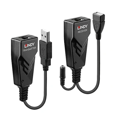 Afbeelding van LINDY 42674 USB extender 2.0 via netwerkkabel RJ45 100 m