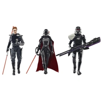 Afbeelding van Star Wars De zwarte serie, tweede zus figuren, Cal Kestis, Purge Trooper, 15 cm, Jedi: Fallen Order