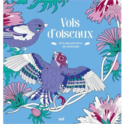 Afbeelding van OISEAUX COLORIAGES POUR ME DETENDRE