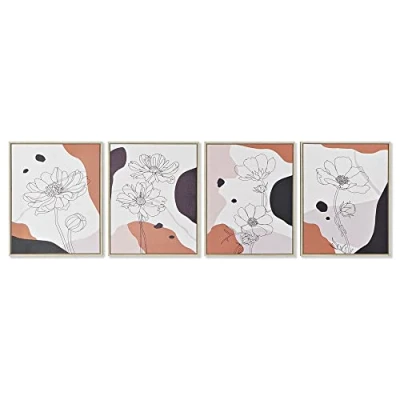 Afbeelding van Schilderij DKD Home Decor S3018016 Abstract (40 x 2,5 50 cm) (4 Stuks)