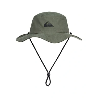Afbeelding van Quiksilver Bushmaster Vissershoed met soepel zonnevizier voor heren, tijm, S M