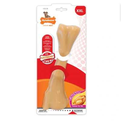 Afbeelding van Nylabone Extreme Chew Bone Kipsmaak VANAF 23 KG