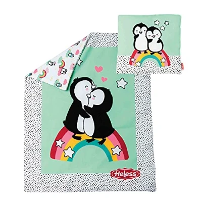 Afbeelding van Heless Bedtextiel Pinguïn Junior 44 X 34 Cm Polyester 2 delig