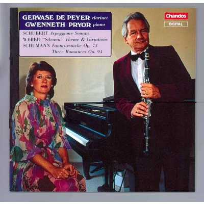 Afbeelding van Gwenneth Pryor &amp; Gervase de Peyer Works For Clarinet Piano (CD)