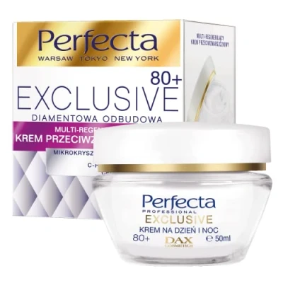 Afbeelding van Perfecta Exclusivemulti Regenerating Cream Strongly Anti Wrinkle On Day And Night 80+ 50Ml