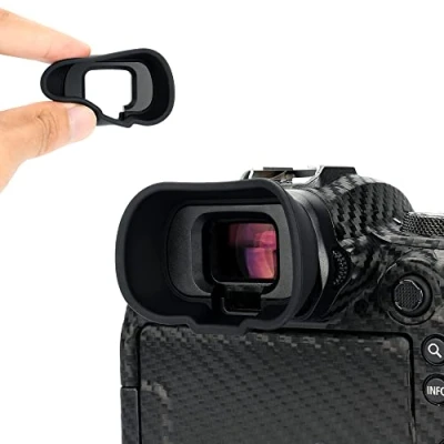 Afbeelding van KIWI FOTOS Verlengde cameraoogschelp compatibel met Canon EOS R5 R5C R6 Mark II R6,