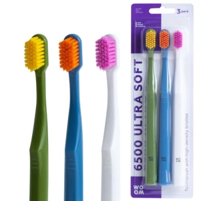 Afbeelding van Woom tandenborstels 6500 ultra soft 3stuks