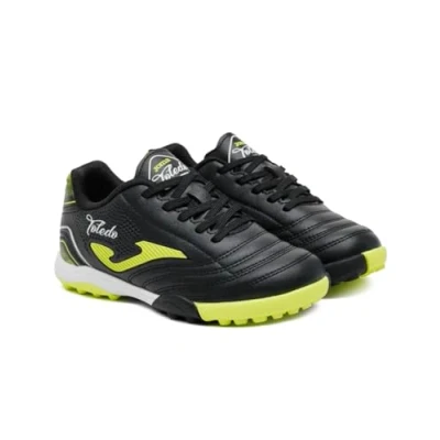 Afbeelding van Joma Toledo JR TF Unisex Voetbalschoenen voor kunstgras kinderen, Maat: 35, Black Kunststof