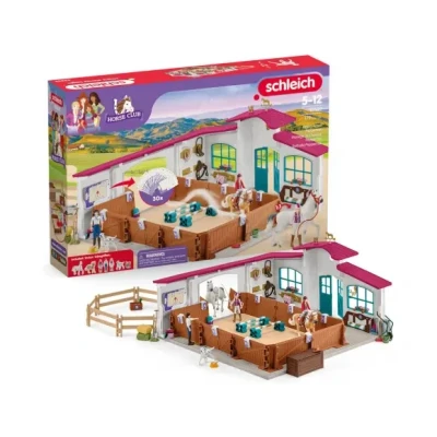 Afbeelding van schleich HORSE CLUB Rijhal Peppertree Paardentraining Paardenspeelgoed 42639