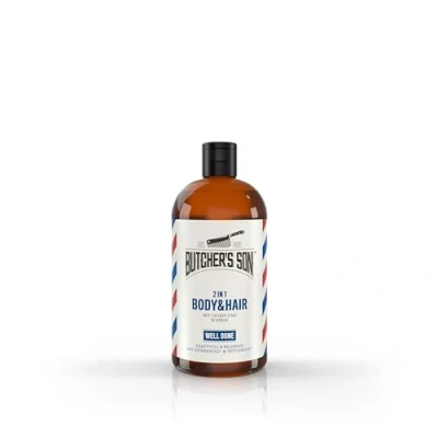 Afbeelding van Butcher&#039;s Son 2 in 1 Body &amp; Hair Shampoo Well Done, 420 ml