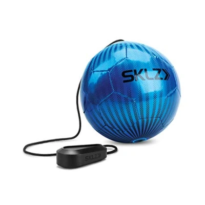 Afbeelding van SKLZ Star Kick Touch Voetbal Trainer Verstelbaar Ergonomisch 360 Draaibaar technologie Voet Oog Coördinatie Balcontrole Pas Techniek Trapkracht Blauw