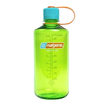 Afbeelding van Nalgene Narrow Mouth Sustain Drinkfles 1 Liter Pear Groen Drinkflessen