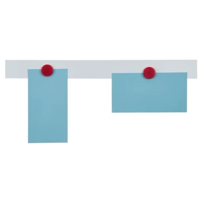 Afbeelding van franken magnetische wissellijst l500xh50mm wit