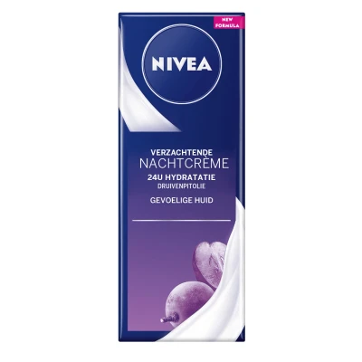 Afbeelding van Nivea Essentials 24u Nachtcrème Gevoelige Huid