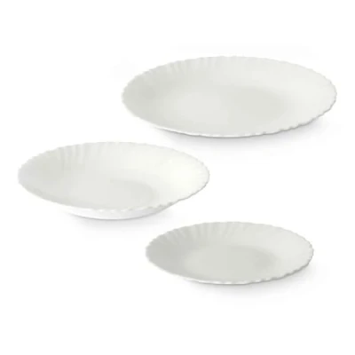 Afbeelding van Serviesset Vivalto F LXP95 75 LSP85 Wit Opaal glas (2 Stuks)