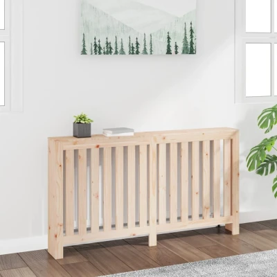 Afbeelding van Radiatorombouw 153x19x84 cm massief grenenhout