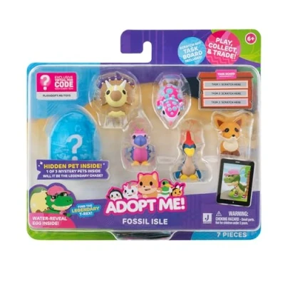 Afbeelding van Adopt Me! AME0063 Set van 6 figuren Fossil Island Officiële met speelcode