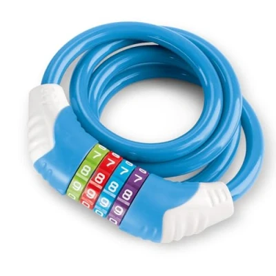 Afbeelding van Veiligheids kabelslot Puky blauw