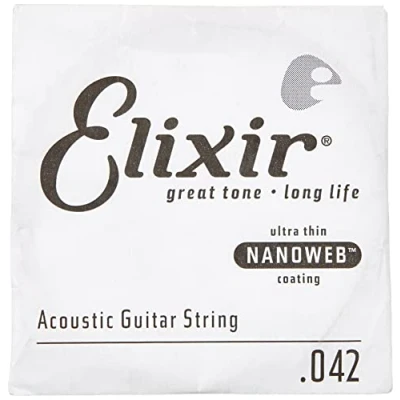 Image de Elixir CORDE ACOUSTIQUE NANOWEB 042 CEL 15142