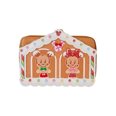 Afbeelding van Disney by Loungefly Wallet Mickey &amp; Friends Gingerbread House