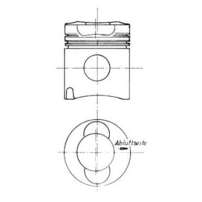 Afbeelding van KOLBENSCHMIDT 90669963 Reparatieset, zuiger / cilinderbus
