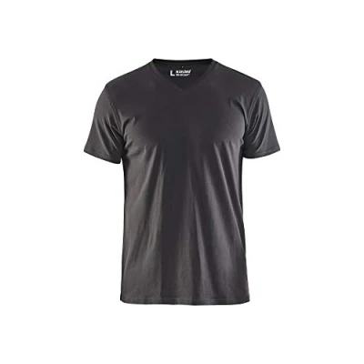 Afbeelding van T Shirt V hals 3360 donkergrijs