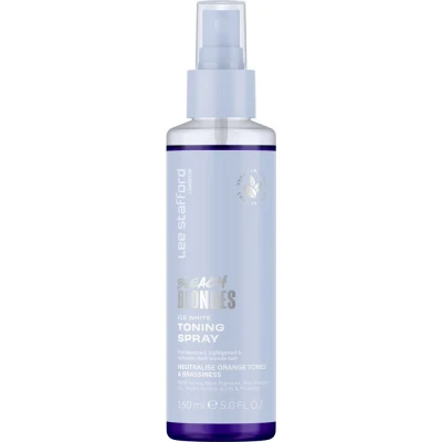 Afbeelding van Lee Stafford Bleach Blondes Ice White Toning Spray 150ml Haibu by Kapperskorting.com