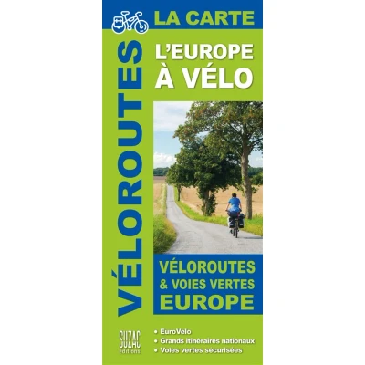 Image de L&#039;Europe à vélo, la carte