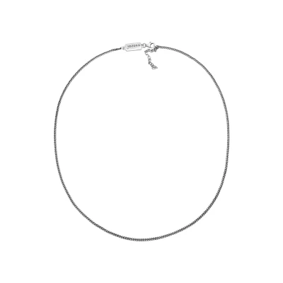 Afbeelding van Kuzzoi Basic Ketting, Heren, Maat: 50, Grau