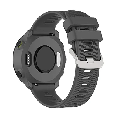 Afbeelding van Compatibel met Garmin Forerunner55 armband, siliconen reservearmband voor Forerunner 55 GPS Smartwatch
