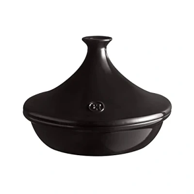 Image de Tajine en ceramique gris fusain 26 cm emballage vpc emile henry