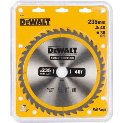 Afbeelding van DeWalt DT1955 Cirkelzaagblad 235 x 30 40T Hout en Non ferro metalen
